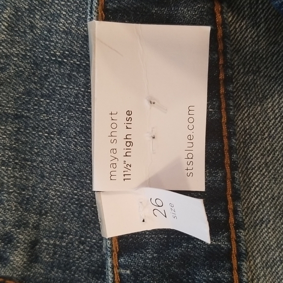 💕STS BLUE💕 Maya Ripped High Waist Shorts ~ Redstone 26 NWT - Picture 13 of 16